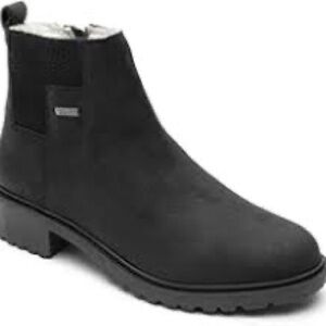 ROCKPORT New in box Women’s Waterproof Black Ankle Boots UK 39.5/8.5